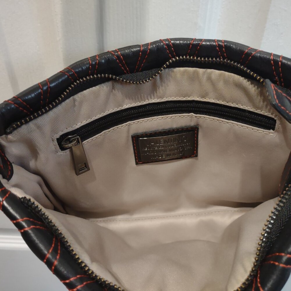 Valentino - vintage - Italian leather quilted crossbody clutch - EUC - Picture 11 of 11